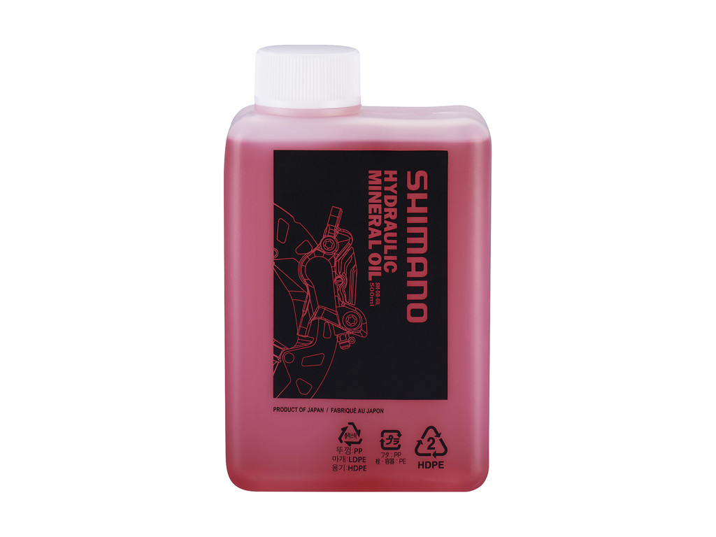 Olie Mineralsk   500ml   Til Skivebremser fra Shimano