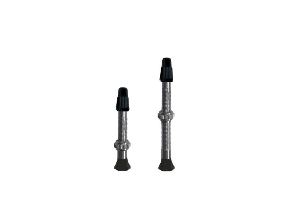 Tubeless Ventiler   60 Mm Lange   2 Stk   Sølv fra Vittoria