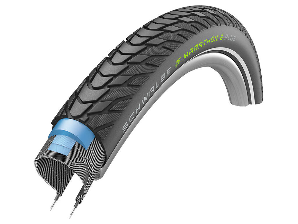 Marathon E Plus Tråddæk   28x2,15 (55 622) E 50 fra Schwalbe