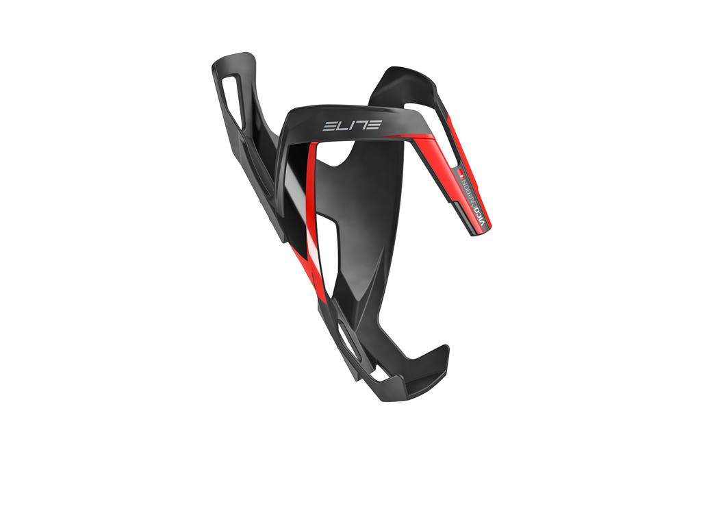 Vico   Flaskeholder Carbon   Carbon Mat Red Graphic   23 Gram fra Elite