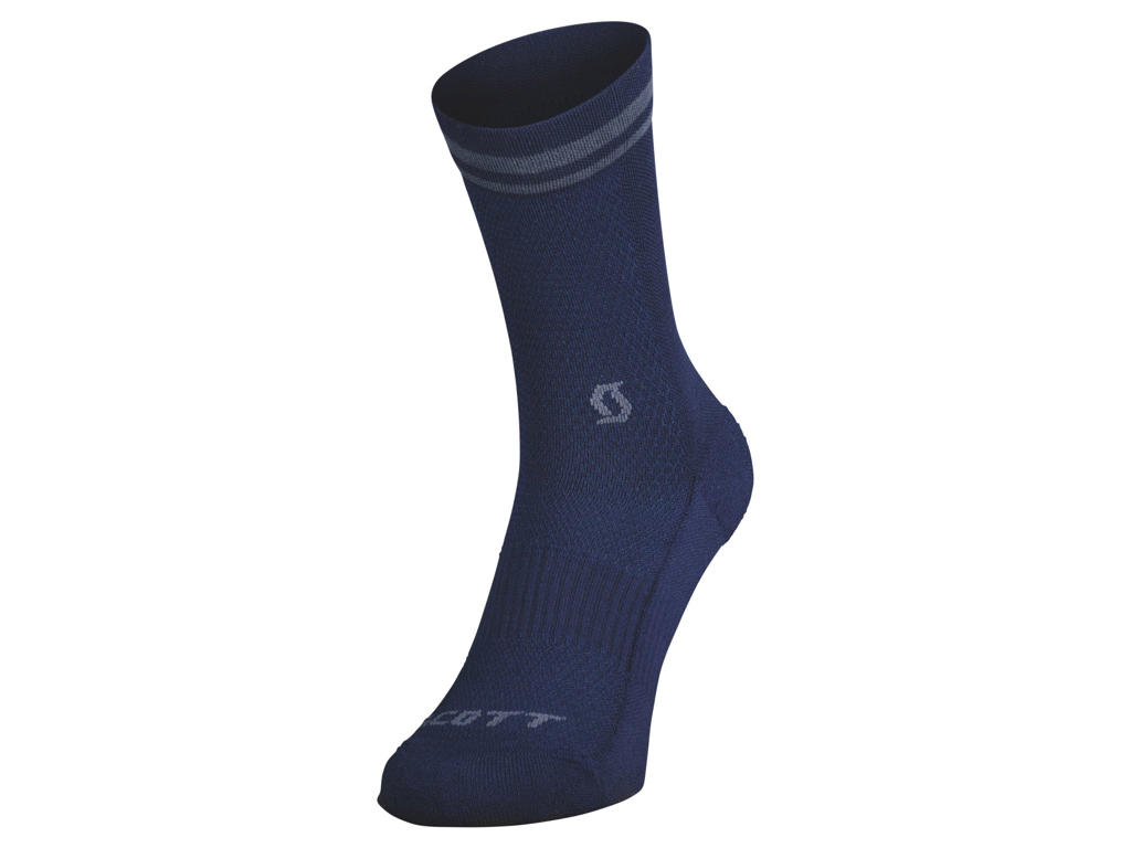 Merino Crew Cykelstrømper Navyblå (strømpe Str.: 42 44) fra Scott