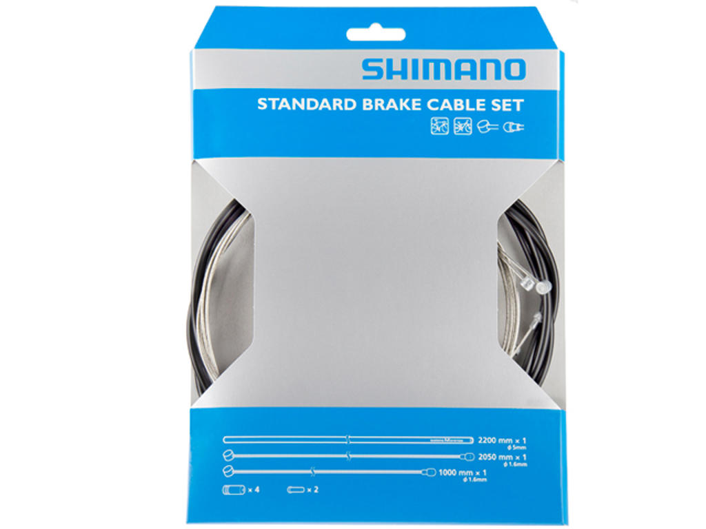 Bremsekabel Sæt   Passer Til Road, Mtb Og City Bike fra Shimano