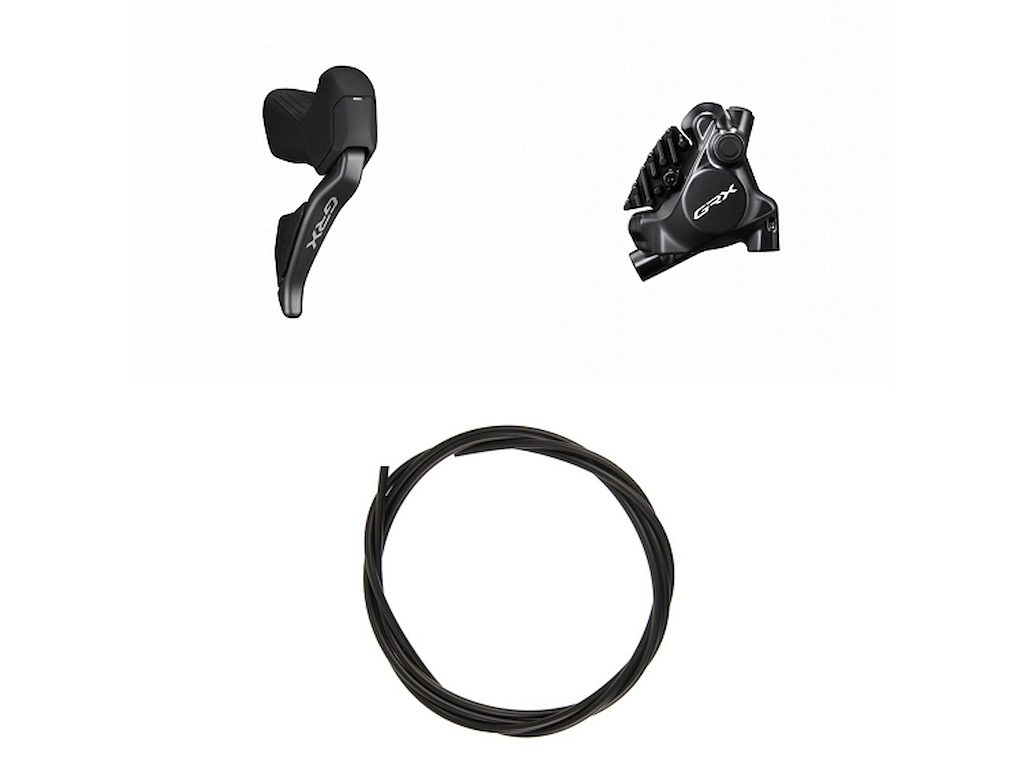 Grx   Gear  Og Bremsesæt Br Rx820 St Rx825   Højre Bag   Hydraulisk   Sort fra Shimano