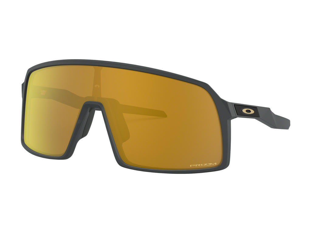 Sutro   Cykelbrille   Mat Carbon Prizm 24k fra Oakley