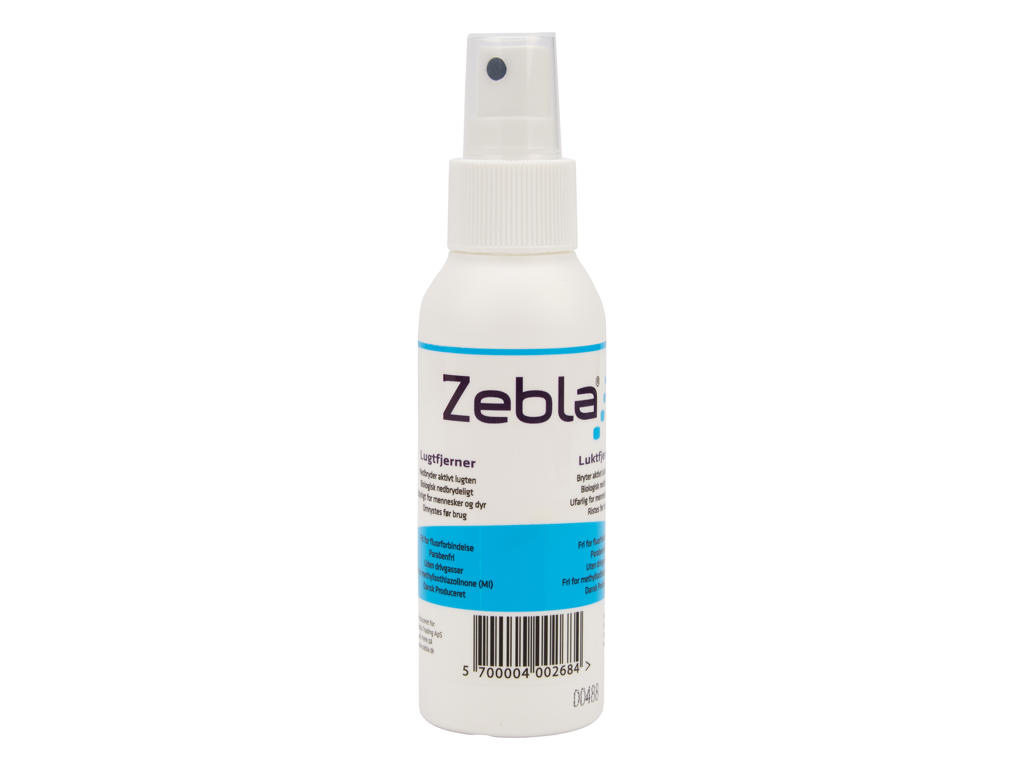 Lugtfjerner 100 Ml fra Zebla