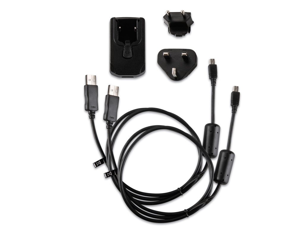 Ac Adaptersæt   Eu   Inkl. 2 Usb Kabler fra Garmin