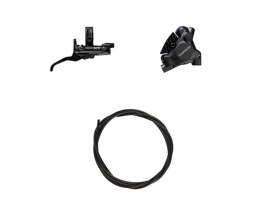 Xt T805   Hydraulisk Bremsesæt Til Mtb E Bike   Bag Højre   Resin fra Shimano