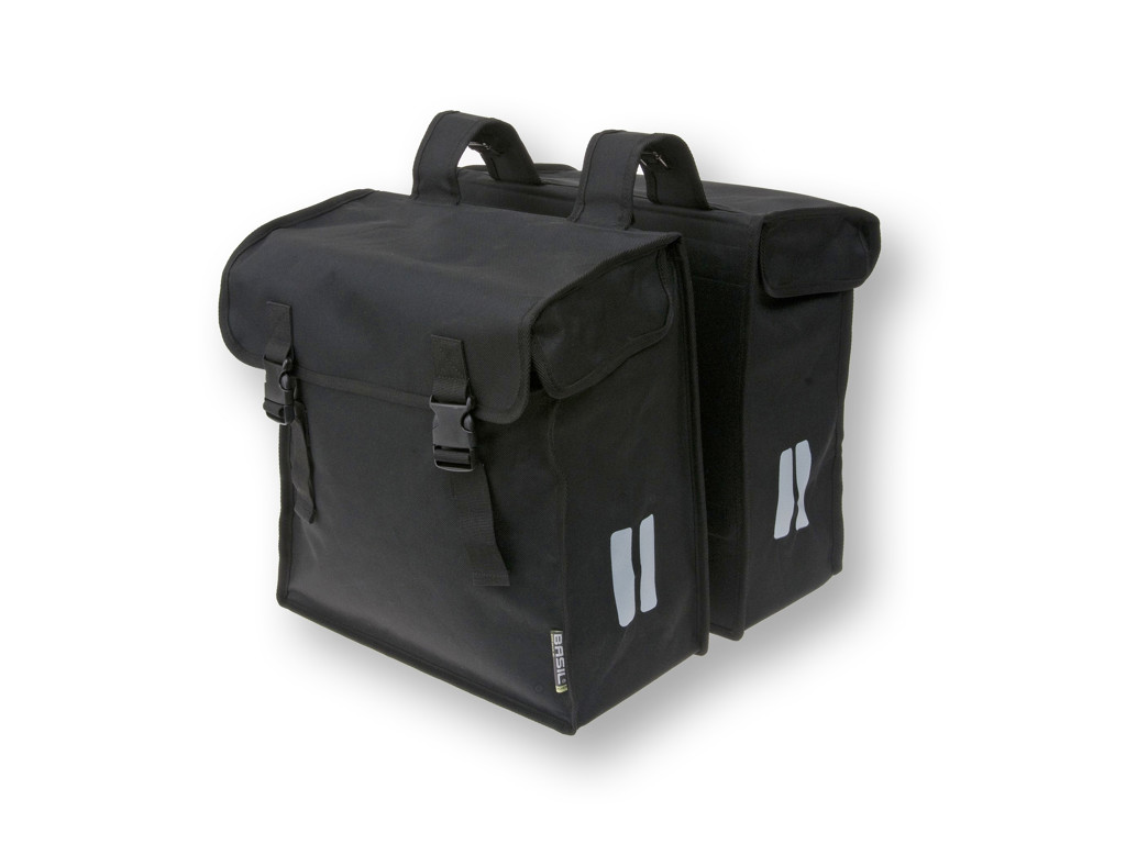 Mara Xxl   Cykeltaske Til Bag   Double   47 Liter   Black fra Basil