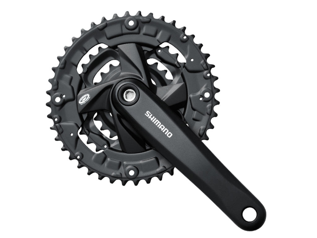 Altus   Kranksæt Fc M371 Triple Kranksæt 48 36 26 Tands 175 Mm Pedalarm fra Shimano