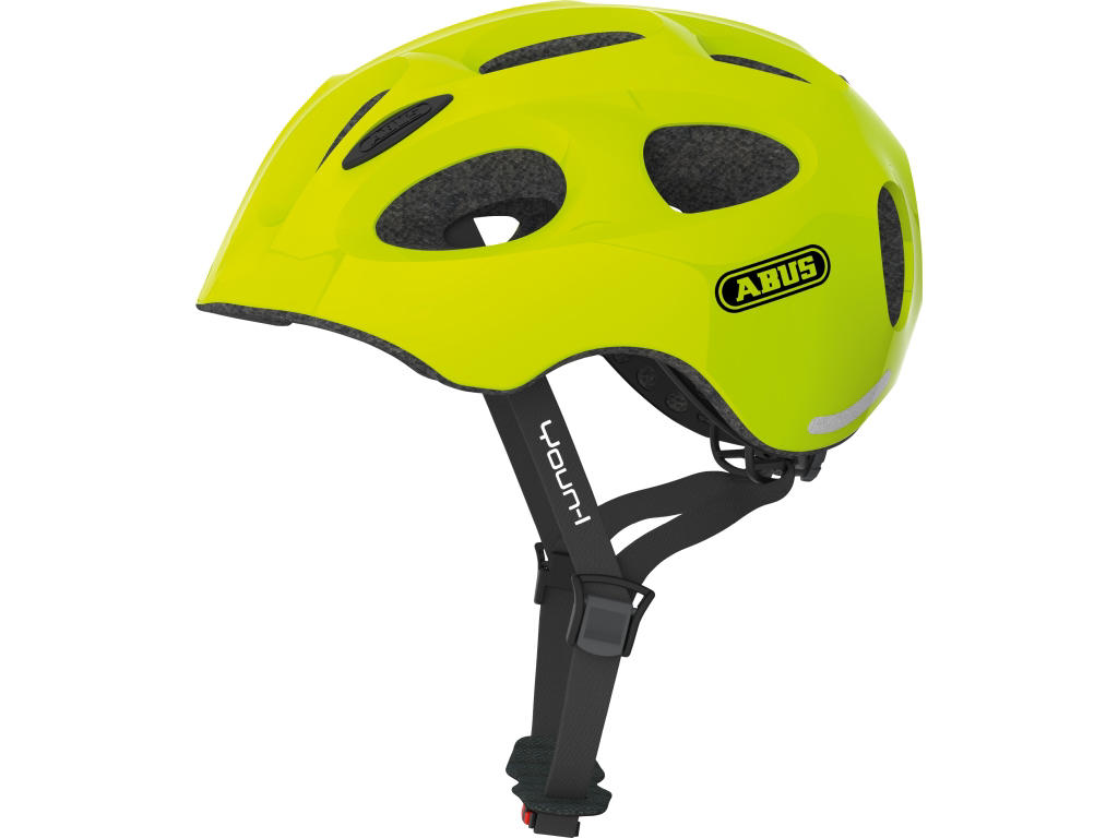 Youn I   Cykelhjelm   Neon Gul   Str. 48 54cm fra Abus