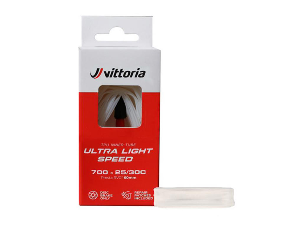 Slange   Ultra Light Speed   700x25 30c   60 Mm Presta Ventil fra Vittoria