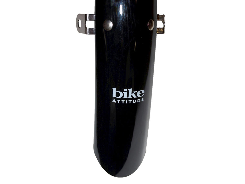 Skærmsæt   700c 45mm   Inkl Stivere   Sort fra Bike Attitude
