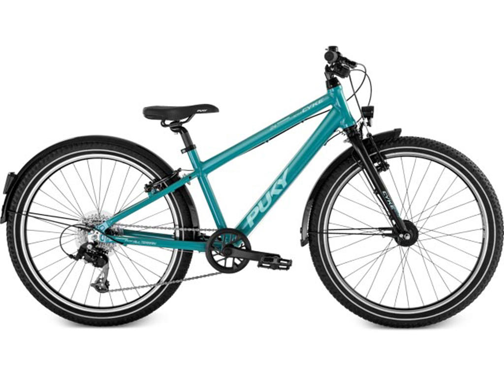 Cyke 24 8 Active   Børnecykel Fra 8 år   Turkis fra Puky