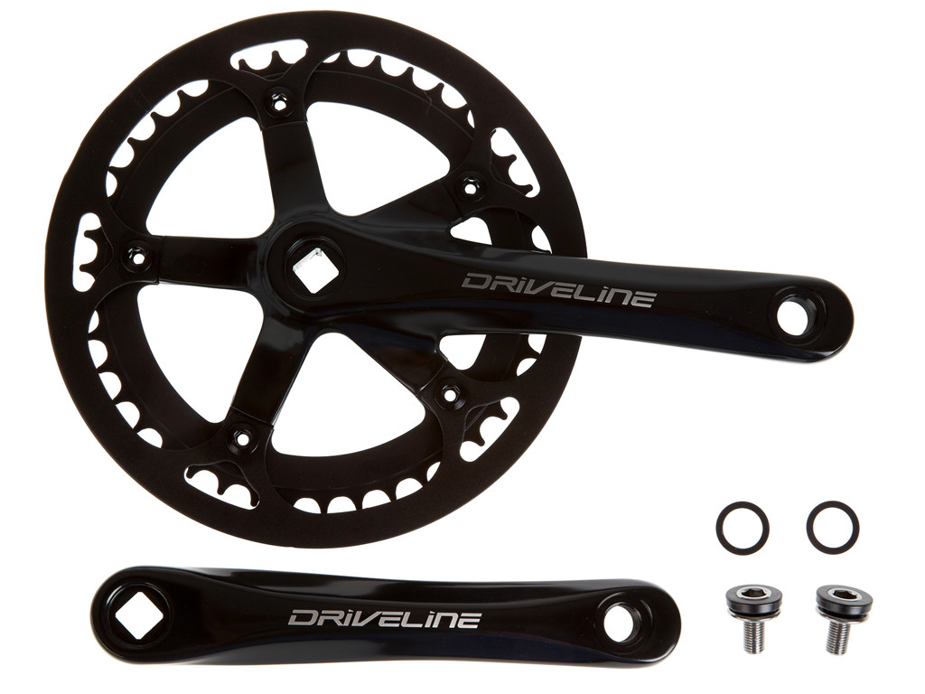 Kranksæt Tracer 46 Tand Sort 170 Mm fra Diverse