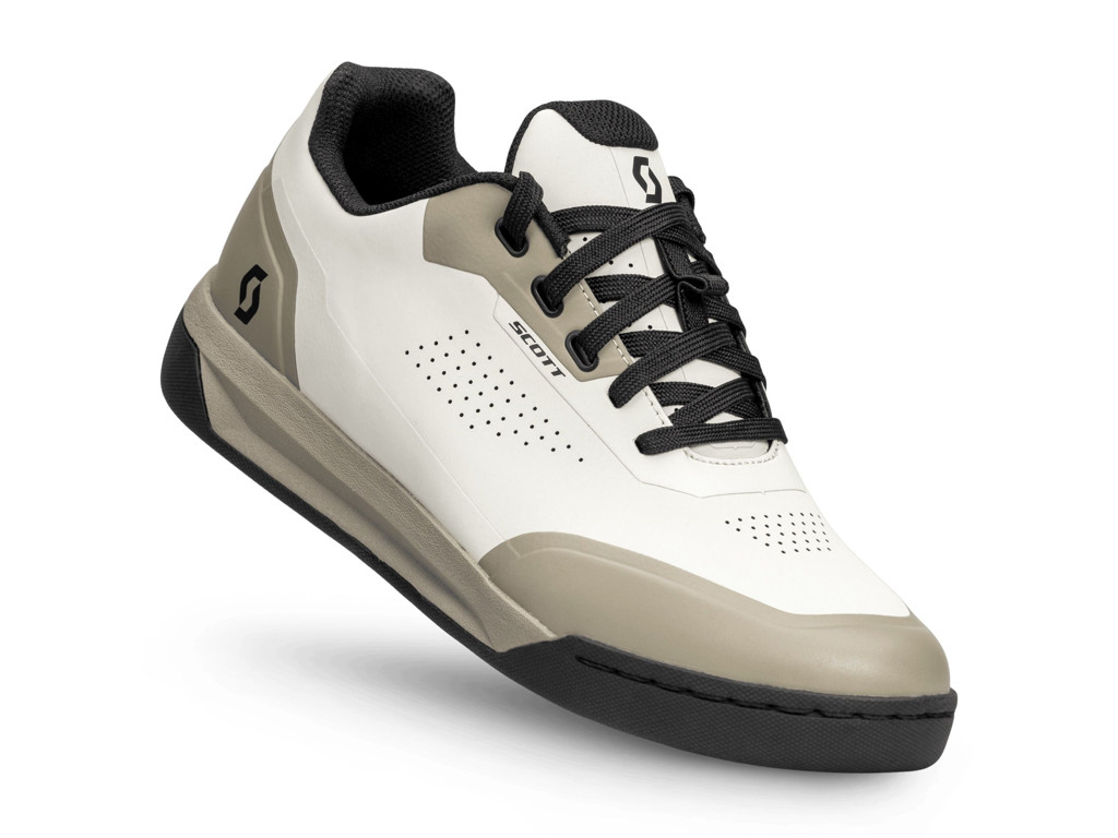 Volt Evo Flat Cykelsko Beige Sort Dame (skostørrelse: 38) fra Scott