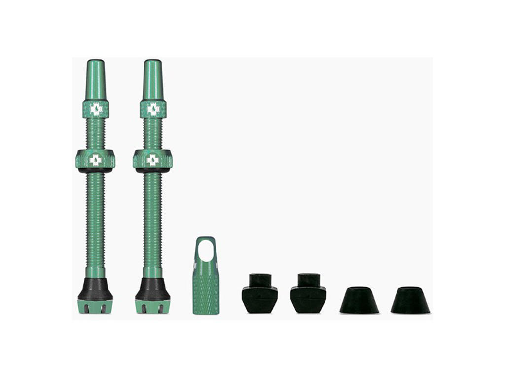 Muc Off   Tubeless Ventiler   44mm Lange   Turkis   2 Stk. fra Muc-off