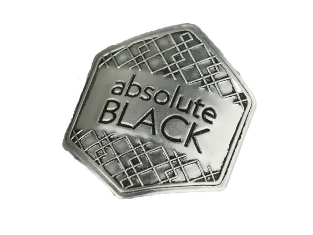 Metal Sticker   Logo Klistermærke   Sølv fra Absoluteblack