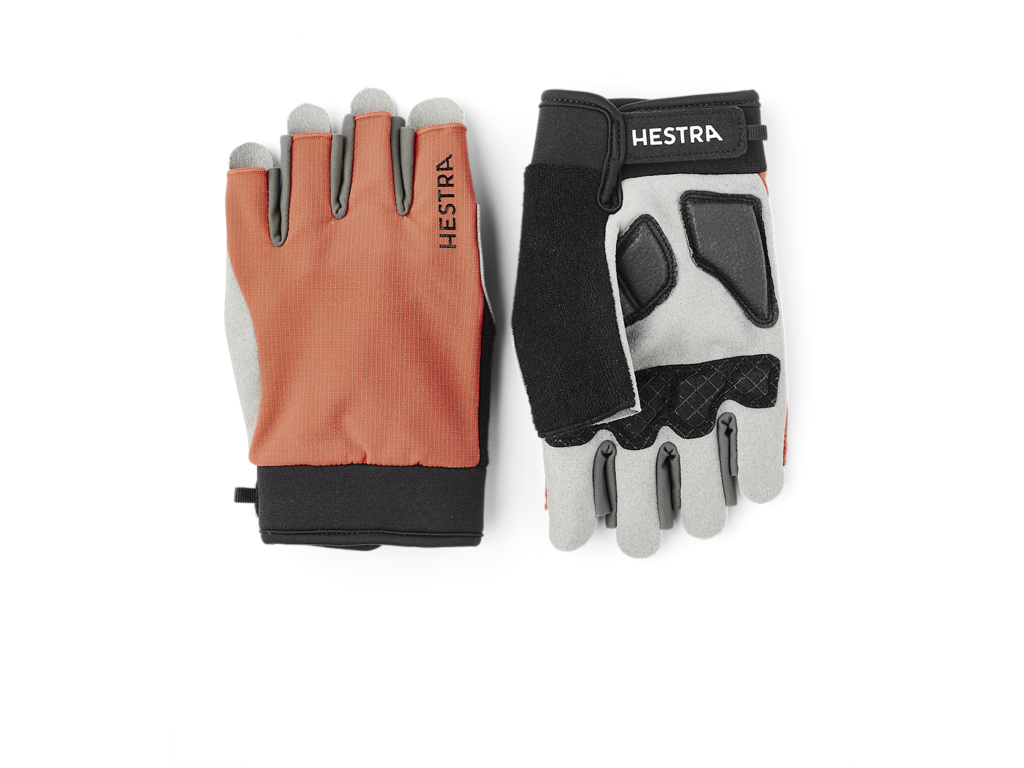 Bike Guard Short   Cykelhandsker   Orange   Str. 7 fra Hestra