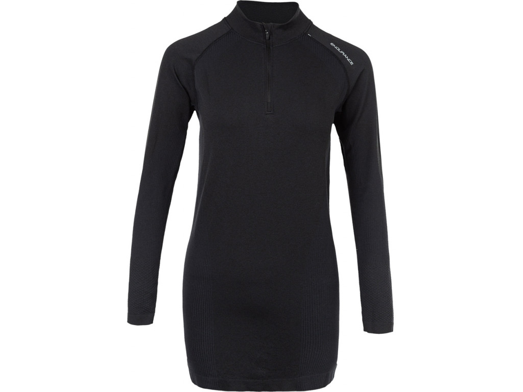 Halen Seamless   Midlayer   Dame   Dark Grey    Str. Xxs Xs fra Endurance