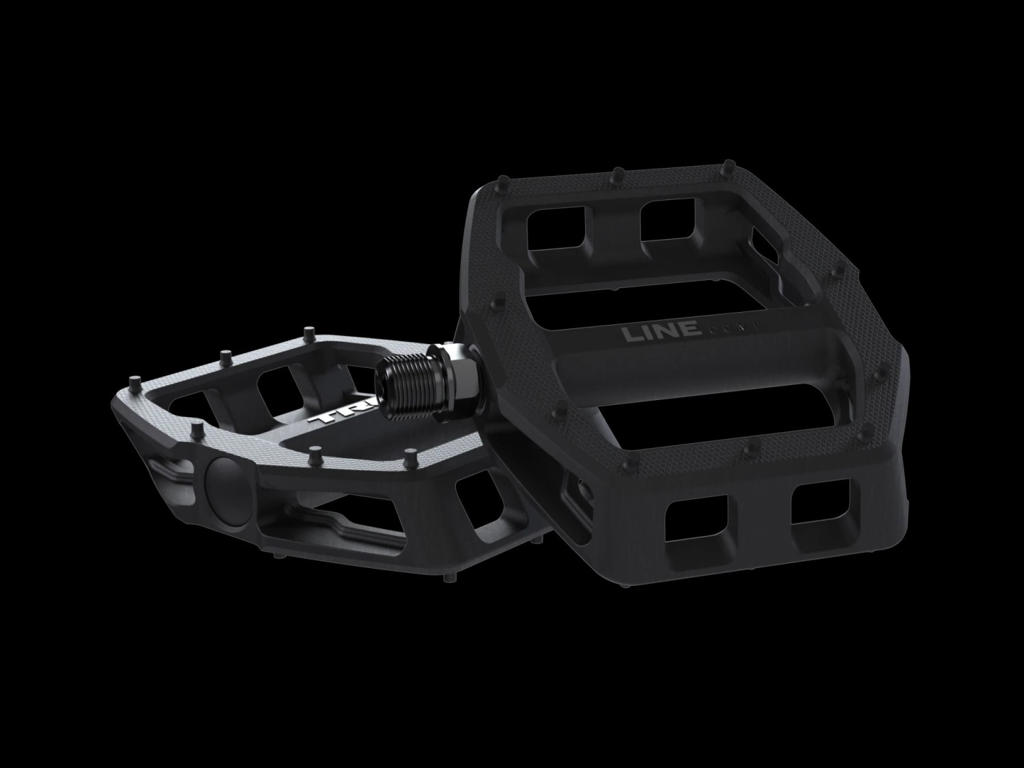 Line Comp   Platform Pedaler Mtb   Sort   15mm 9 16" fra Trek