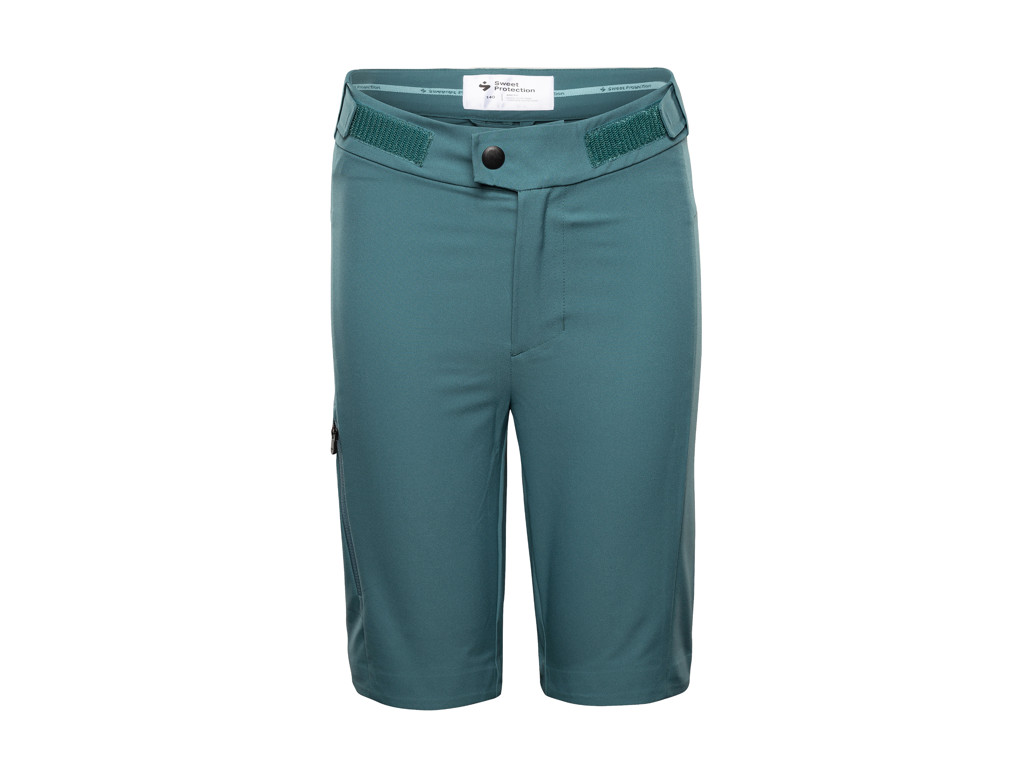 Hunter Shorts Jr   Junior Cykelshort   Petroleum   Str. 152 fra Sweet Protection