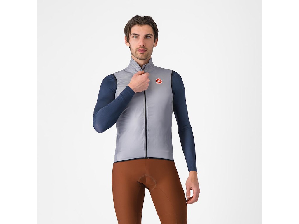 Aria Vest   Cykelvest   Silver Gray   S fra Castelli