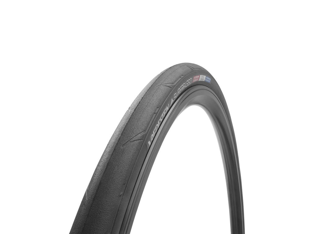 Superpasso Tlr   Foldedæk Road 700x25c   Sort fra Vredestein