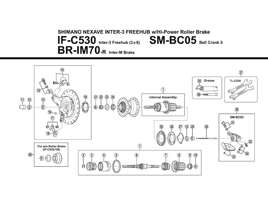 Shimano Nexave Konus Venstre Til If C530 fra Pro
