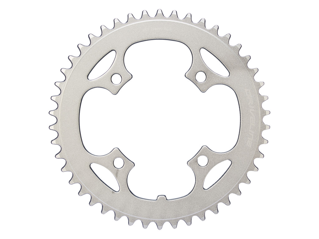 Klinge 46 Tands ø104mm 4 Huls Sølv fra Driveline