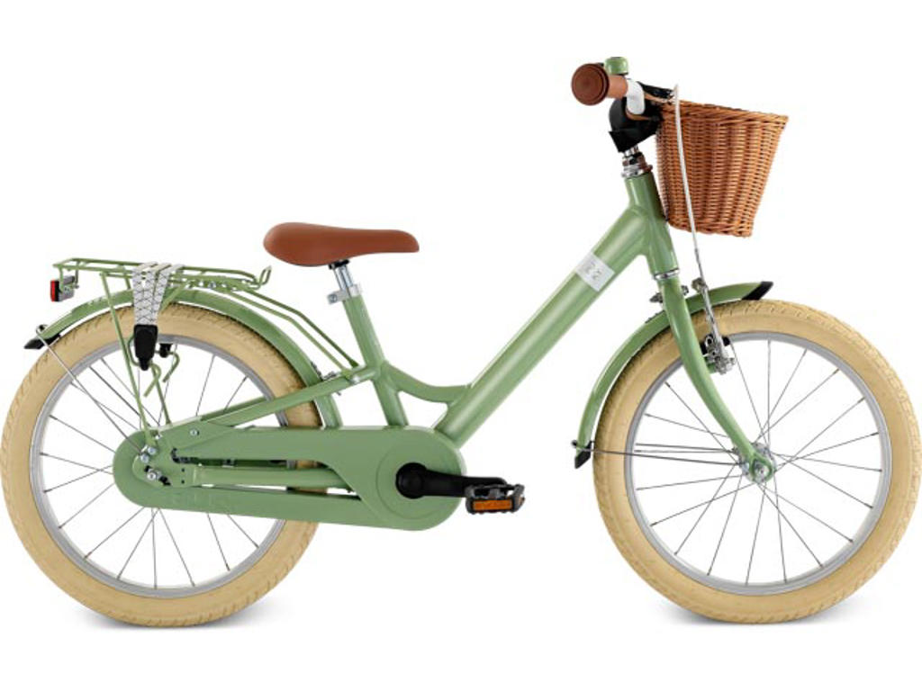 Youke Classic 18   Børnecykel Fra 5 år   Retro Grøn fra Puky