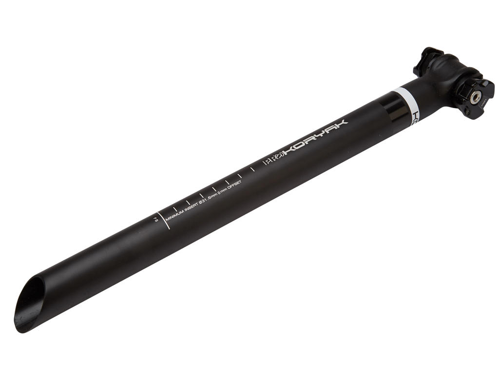 Sadelpind Koryak Mtb   Sort   30,9mm 400mm   0mm Offset fra Pro