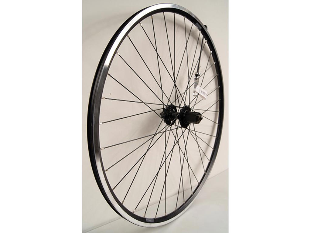 City Mtb Baghjul   700c    Qr Nav   10 11 Speed   Mach1 Cfx Fælg   Disc   Sort fra Connect