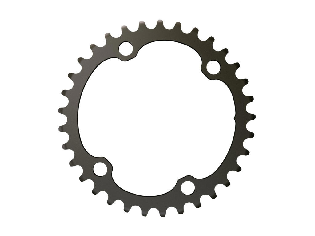 Force   Klinge 35 Tands Rund   2 X 12 Gear   4 Huls ø107mm   Sort fra Sram