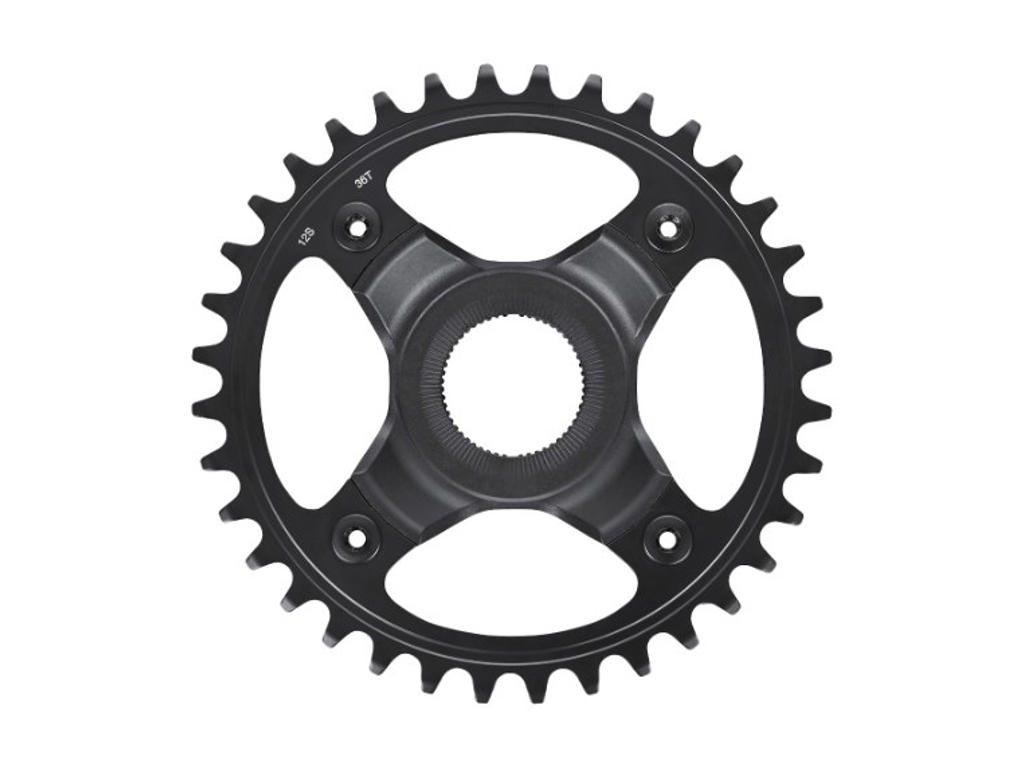 Steps   36 Tands Klinge Boost 12 Gear   55mm Kædelinje   Cr E70  Uden Kædebeskytter fra Shimano
