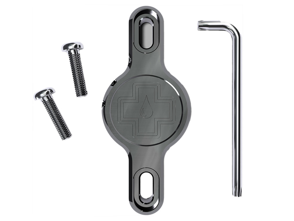 Muc Off Secure Tag Holder 2.0   Til Apple Airtag   Montering Ved Flaskeholder   Grå fra Muc-off