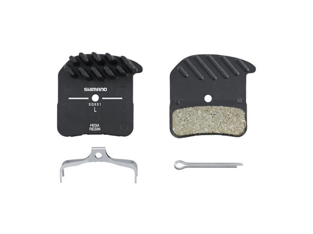 Zee Saint Xt   Bremseklodser Resin Type H03a Rf fra Shimano