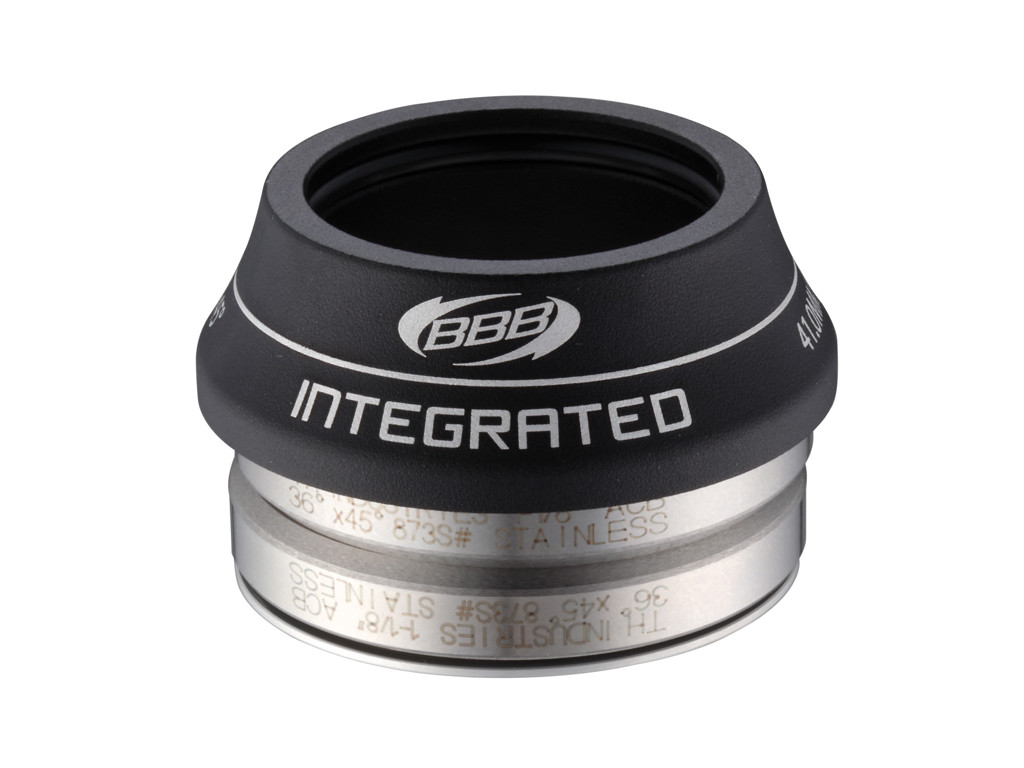 Styrfittings   Bhp 41 Integreret ø41,0mm Sort fra Bbb