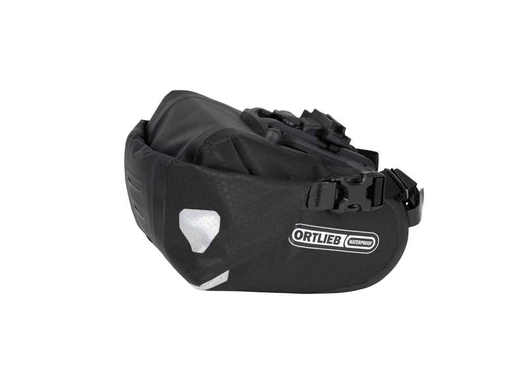 Two Sadeltaske   1,6 Liter   Mat Sort fra Ortlieb