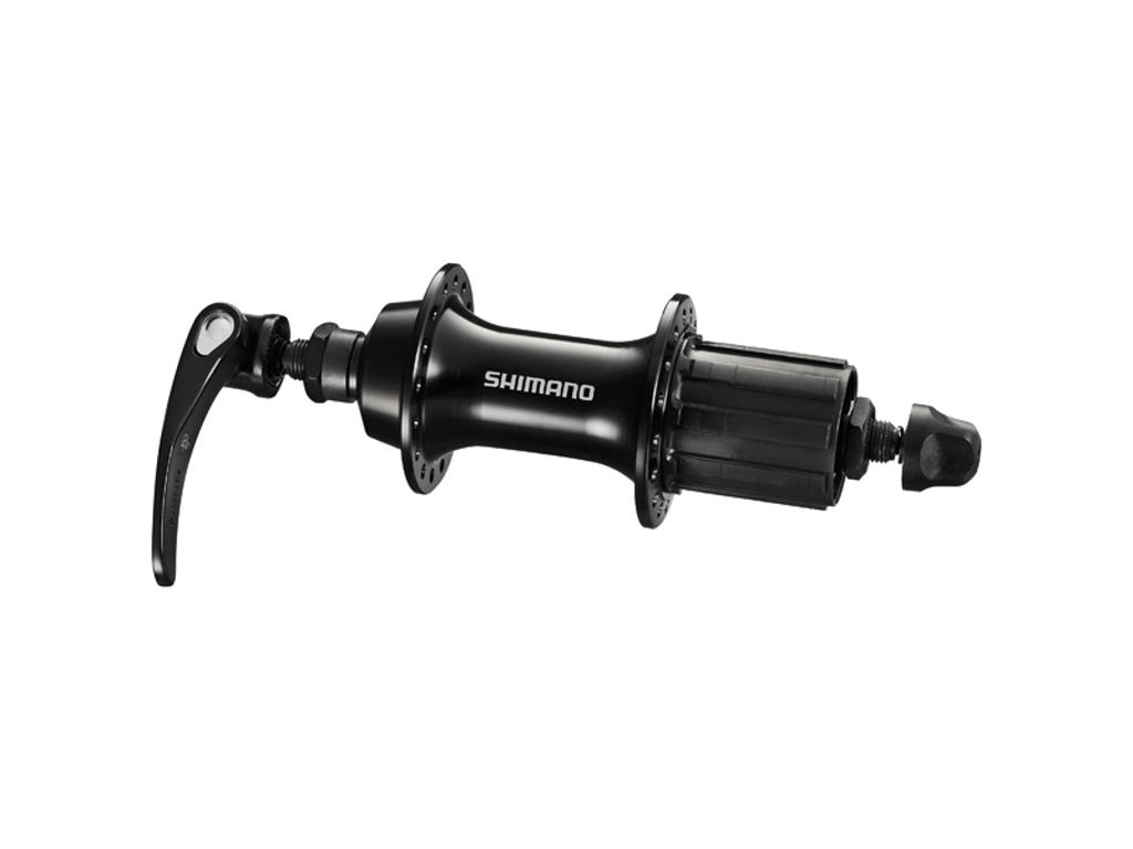 Sora   Bagnav Til 8 9 10 Gear   Fh Rs300   Sort   Til 32 Eger fra Shimano