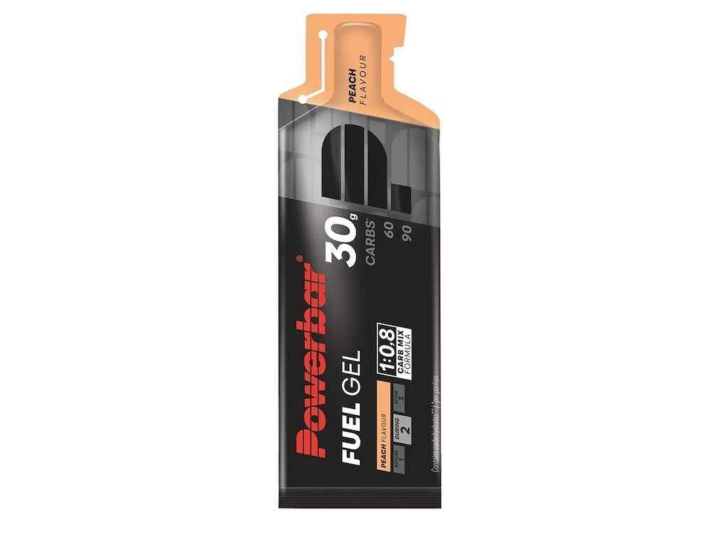 Black Line   Fuel Gel   Peach   50 Ml fra Powerbar