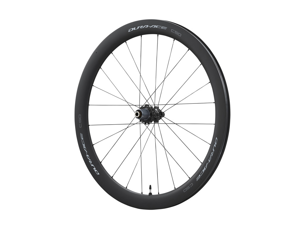 Dura Ace C50   Baghjul Carbon 700c   Tubeless   Disc   E Thru fra Shimano