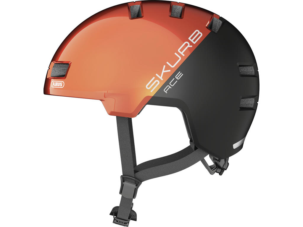 Skurb Ace   Cykelhjelm   Str. 58 61 Cm   Goldfish Orange fra Abus