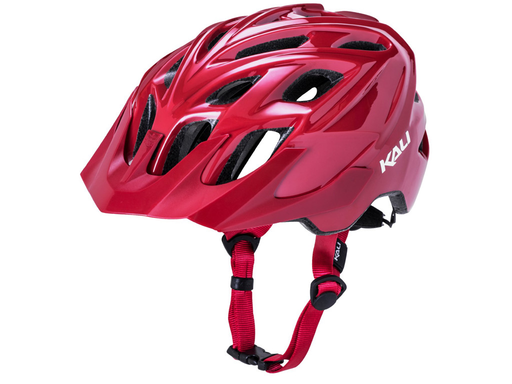 Chakra Solo   Trail Cykelhjelm   Rød   Str. 58 61 Cm fra Kali