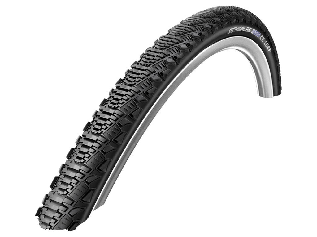 Cx Comp   Kevlar Guard Cross   Tråddæk   700x35c 28x1,35   Sort fra Schwalbe