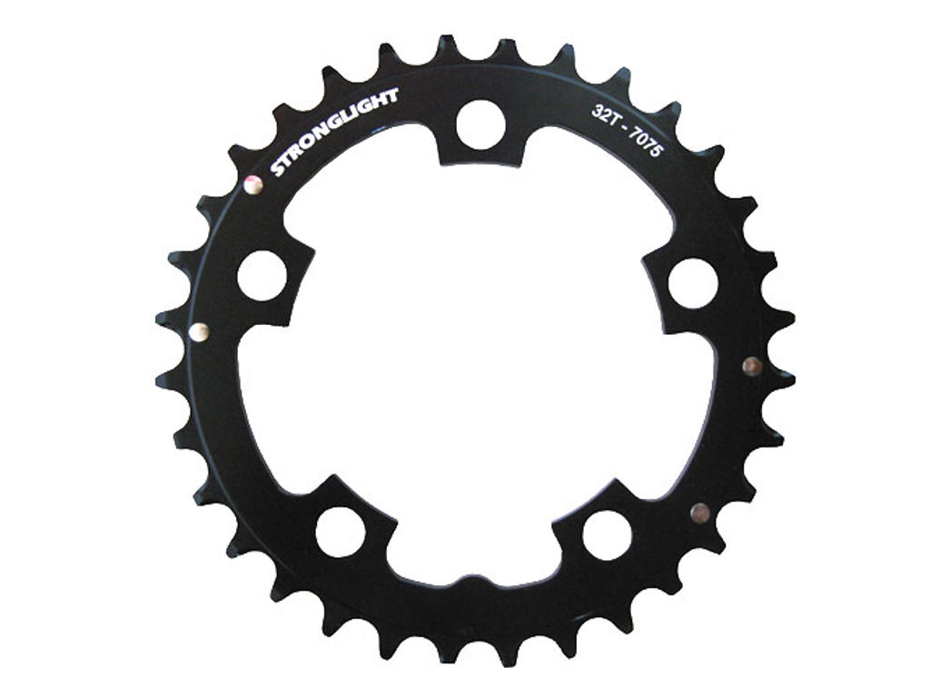 Klinge 32t ø94mm 5h Alu Sort fra Stronglight