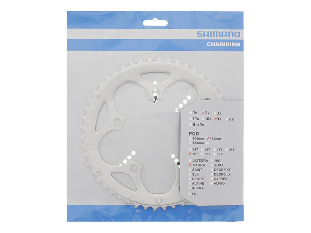 Tiagra   50 Tands Klinge   Til Dobbelt Kranksæt   Fc 4550 fra Shimano