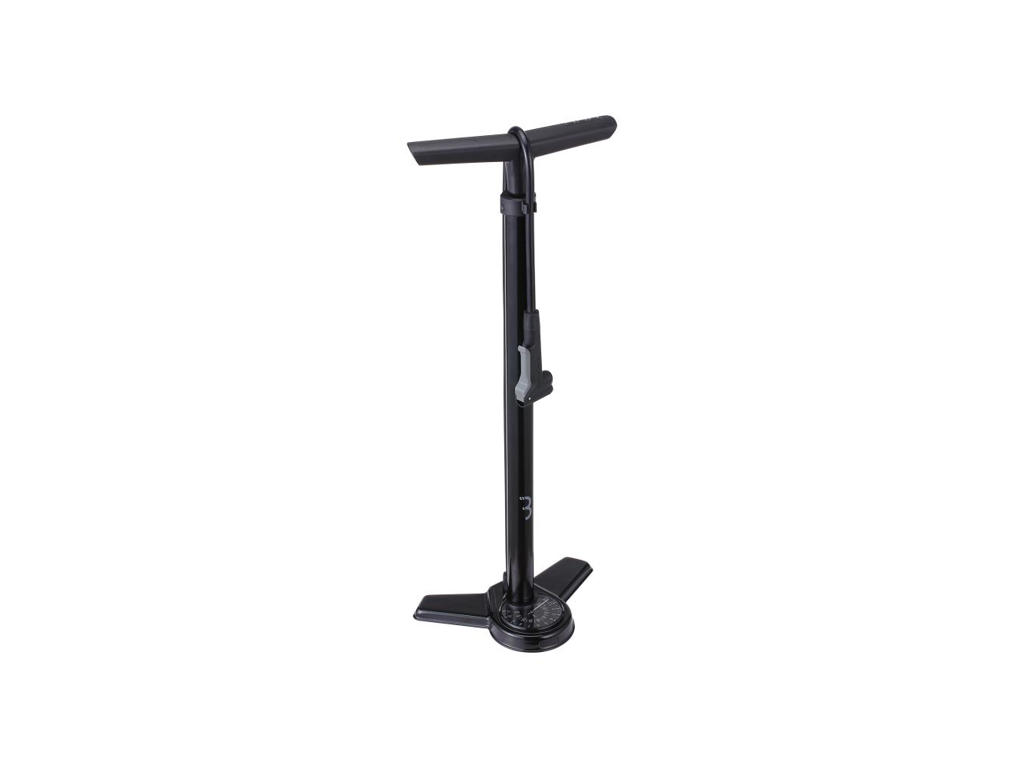Airboost   Fodpumpe   11 Bar 160 Psi   Manometer   Dualhead   Sort fra Bbb