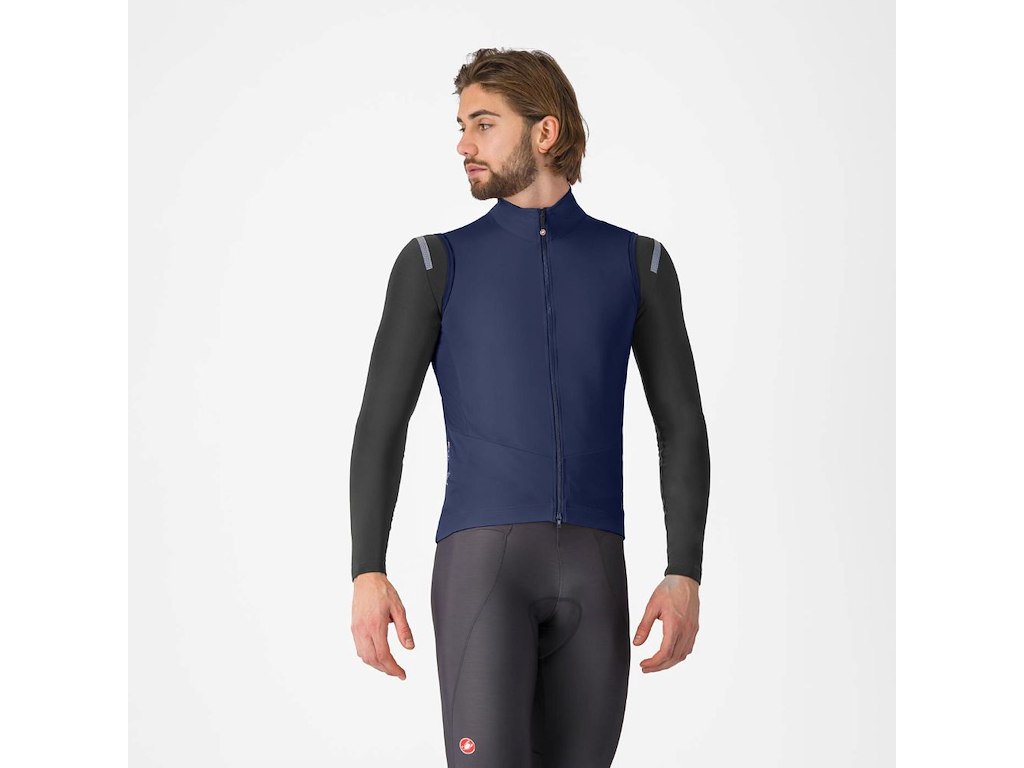 Perfetto Air Vest   Cykelvest   Belgian Blue   M fra Castelli
