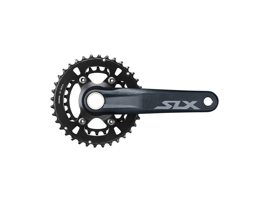 Slx   Kranksæt M7100   2x12 Gear 26 36 Tands Klinger   175 Mm Pedalarme fra Shimano