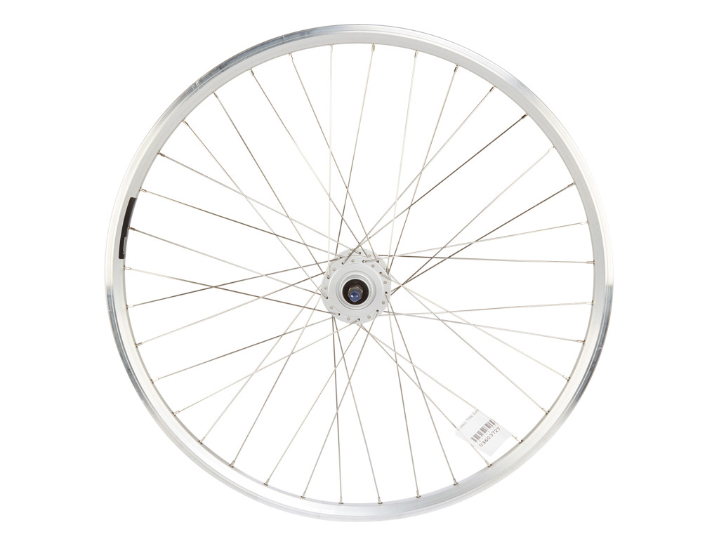 700c Forhjul   Classic Z19 Fælg   19 622   Dynamo Dh C3000   Gevind   Sølv fra Contec